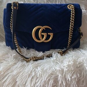 Gucci Medium Marmont Matelasse Shoulder Bag